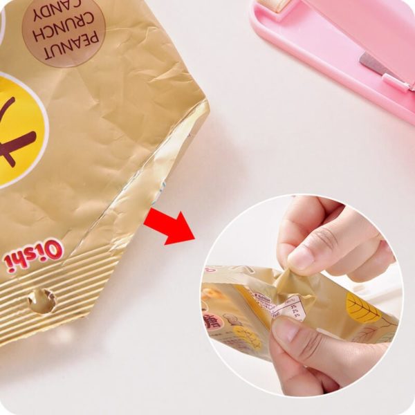 Portable Food Bag Mini Sealer Machine • Mangoms