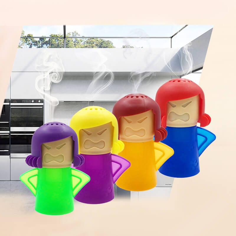 Angry Mama Microwave Cleaner - Microwave Oven Steam Cleaner, Angry Mom High  Temp