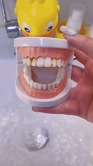 Crianas Baby Toothbrush U-shaped Head Cleaning Teeth Silicone
